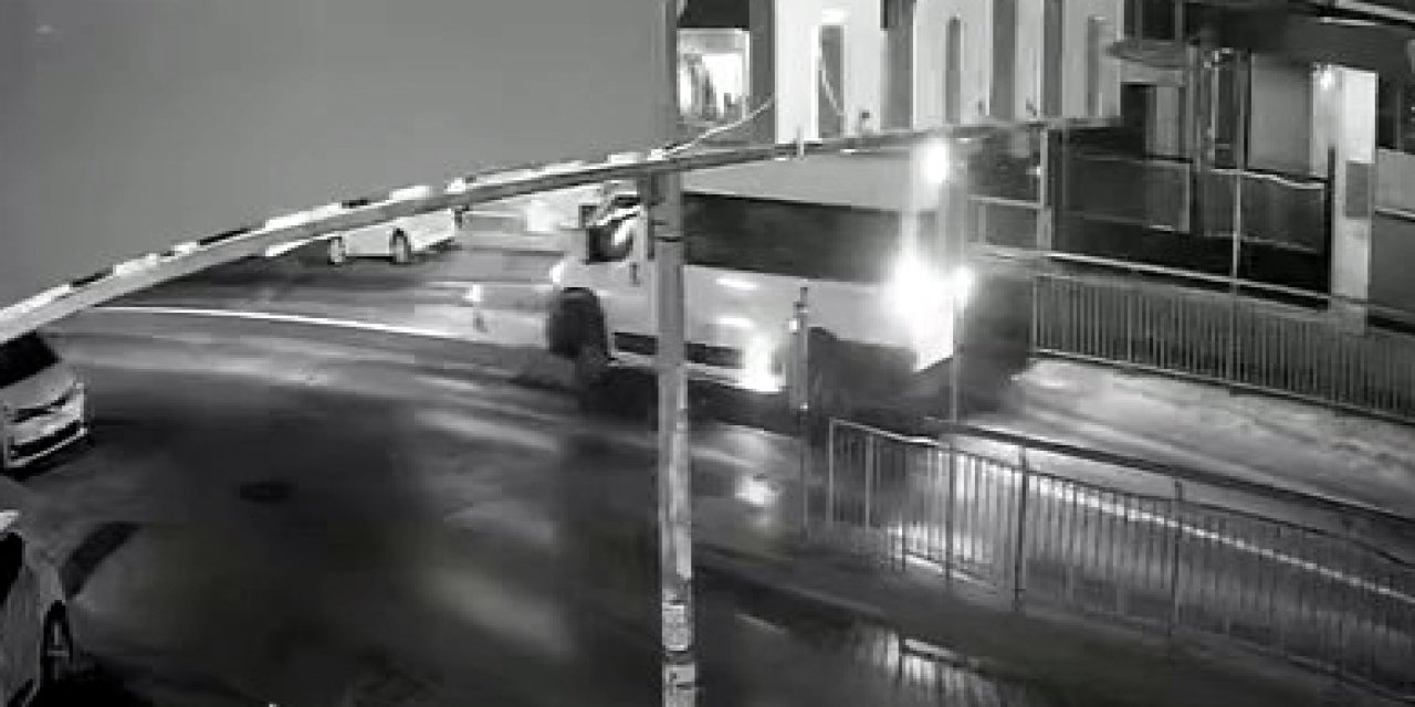 Avcılar’da Refüj Kazaları Kamerada