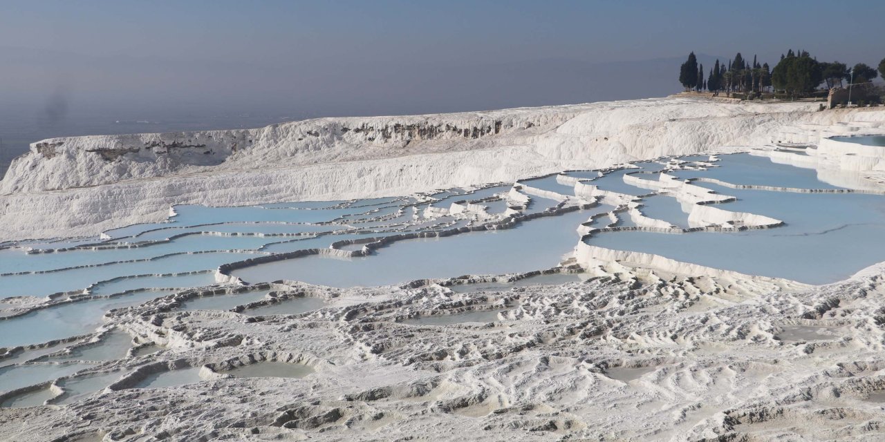 Pamukkale'de 2 Milyon 200 Bin Kişi İle Ziyaretçi Rekoru
