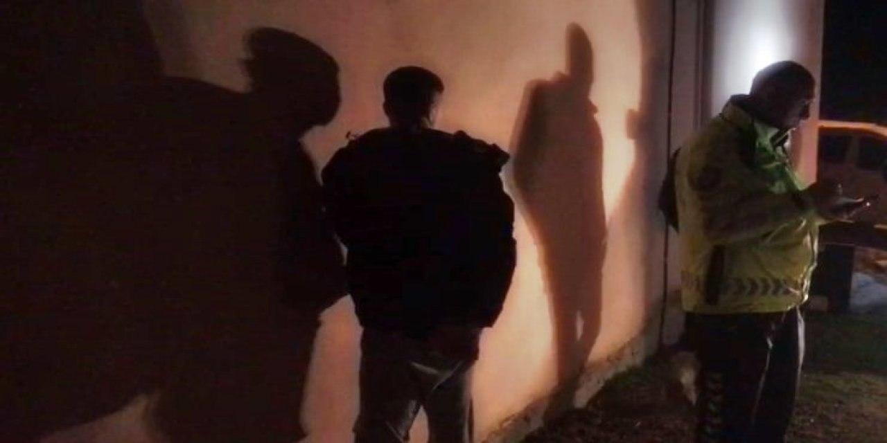 Traktördeki 15 Yaşındaki Sürücü, Polisin Takibi İle Yakalandı