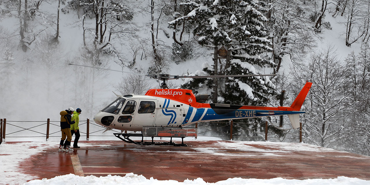 Kaçkar Dağları'nda heliski heyecanı 6 Ocak'ta başlayacak