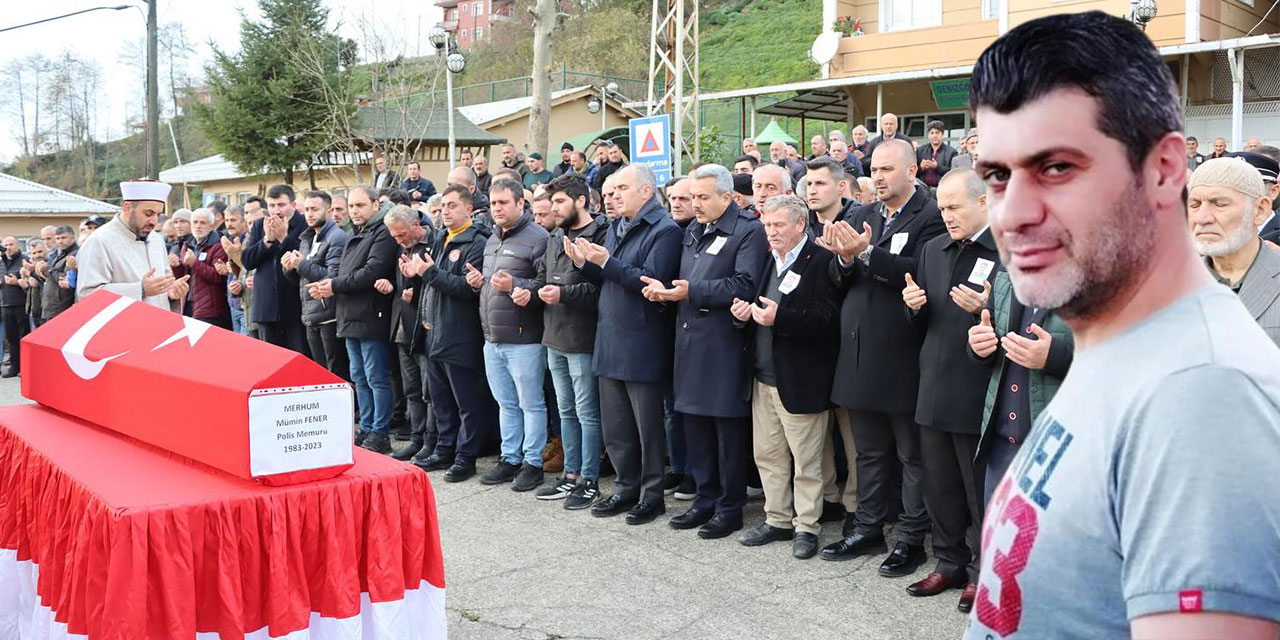 İstanbul'da Kalp Krizi Geçiren Polis Memuru Mümin Fener Memleketi Rize’de Defnedildi