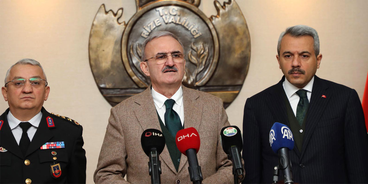 İçişleri Bakan Yardımcısı Münir Karaloğlu, Rize'de konuştu