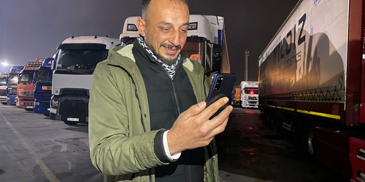 Tır Sürücüleri, Yeni Yılı Yollarda Karşılıyor