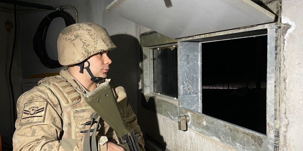 Şenyayla Bölgesinde Eksi 10 Derecede Yeni Yılı Elleri Tetikte Karşıladılar