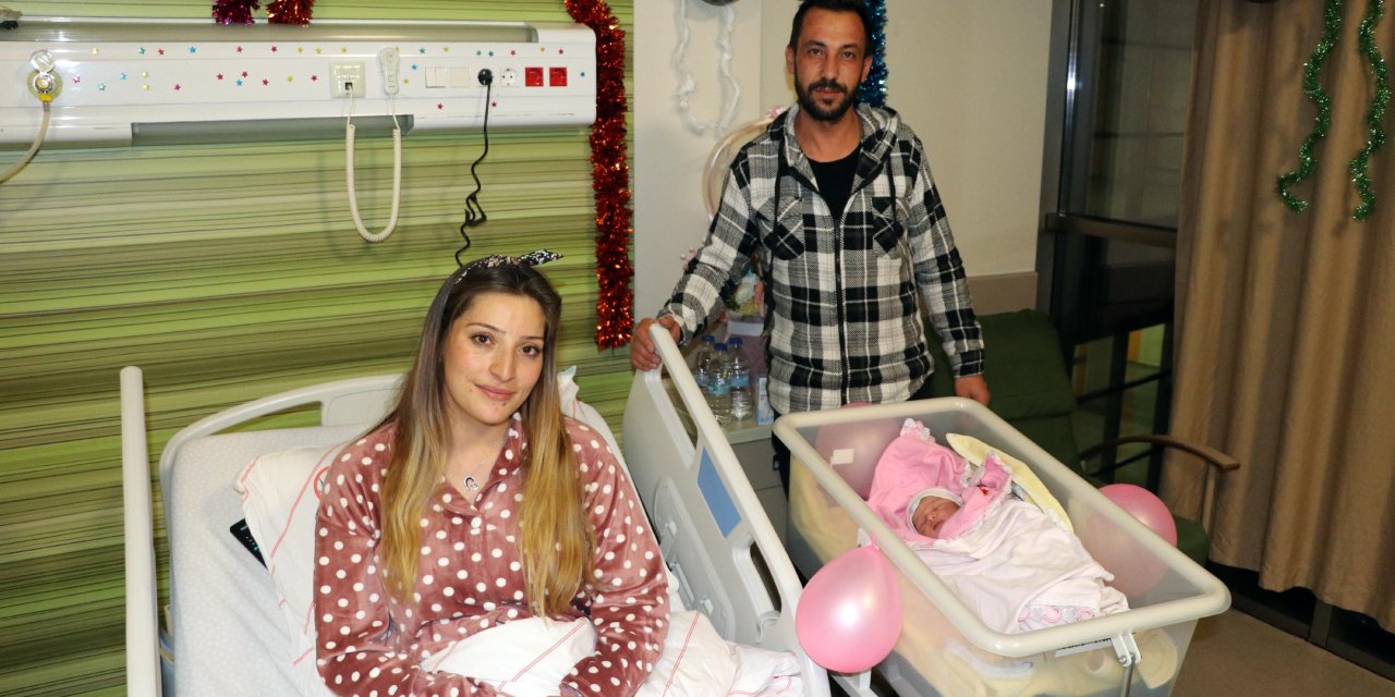 Kayseri'de Yeni Yılın İlk Bebeği 'Ceylin' Oldu
