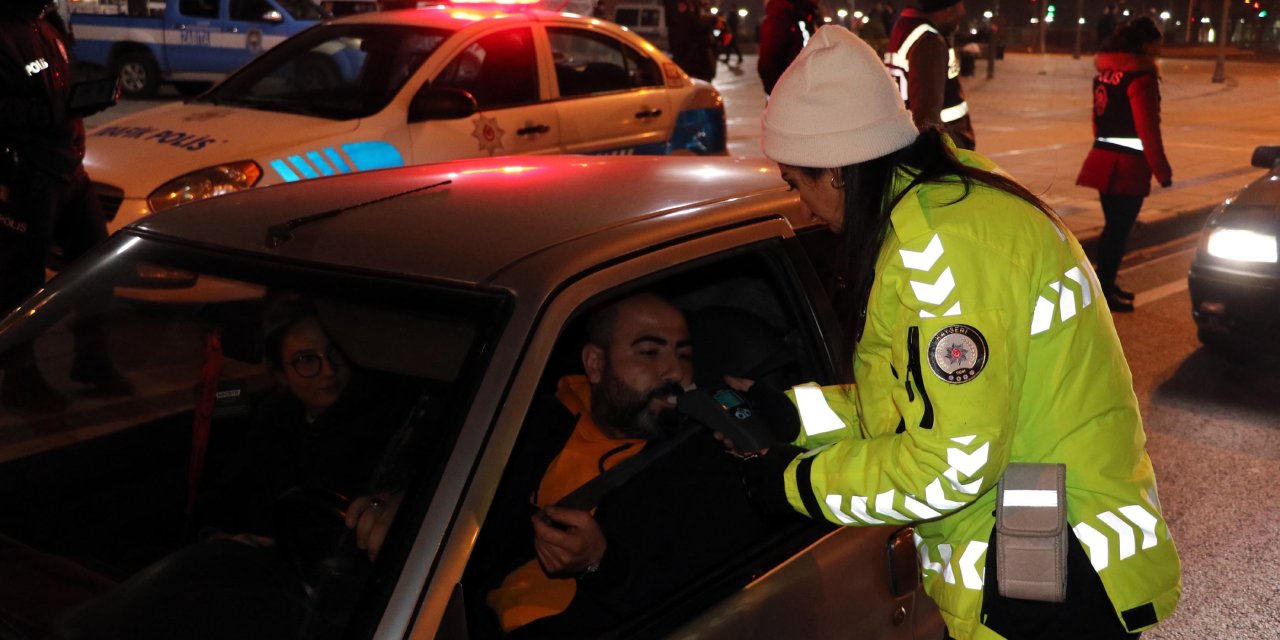 Kayseri'de 'Yılbaşı' Denetimi Gerçekleştirildi