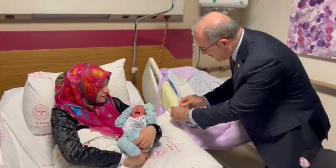 Elazığ'da 2024’ün İlk Bebekleri Yiğit Doğu, Eymen Ve Asilhan Oldu