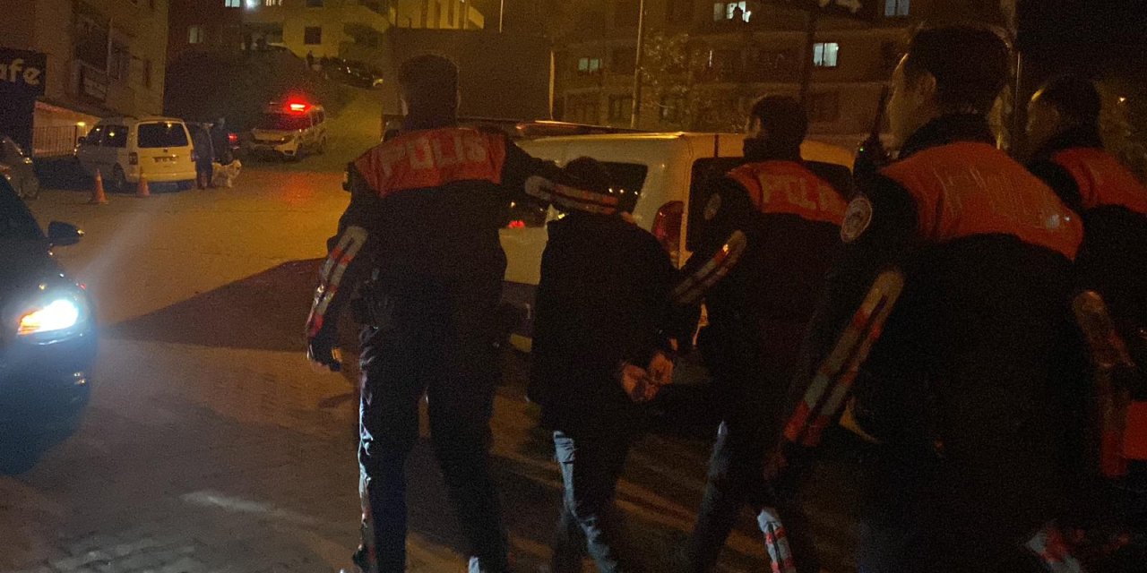 Zonguldak'ta Yılbaşı Kavgası Kamerada