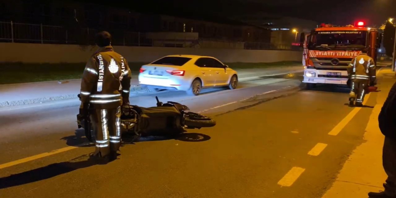 Beykoz'da Elektrik Panosuna Çarpan Motosikletli Hayatını Kaybetti