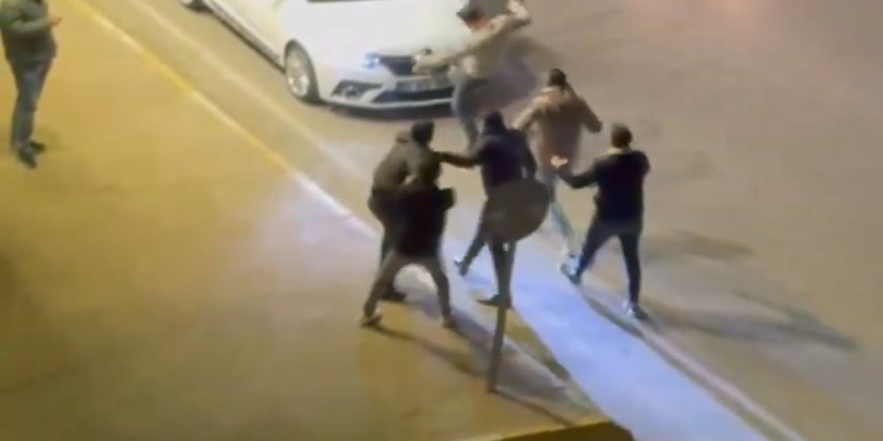 Şanlıurfa’da Yol Ortasındaki Kavga Kamerada