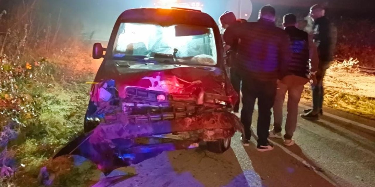 Alkollü Sürücünün Kullandığı Araç Şarampole Düştü: 3 Yaralı