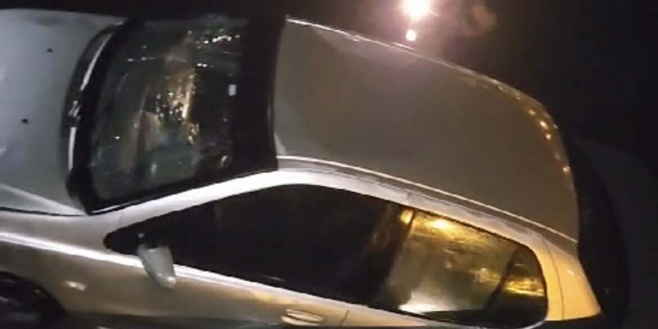 Bodrum'da Otomobil Denize Düştü