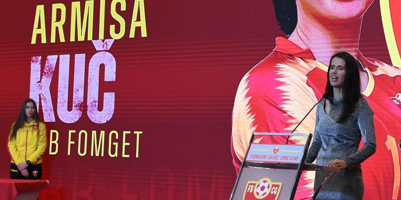 Ankara'da Gollerine Devam Eden Armisa Kuc, Karadağ'da "Yılın Futbolcusu" Seçildi