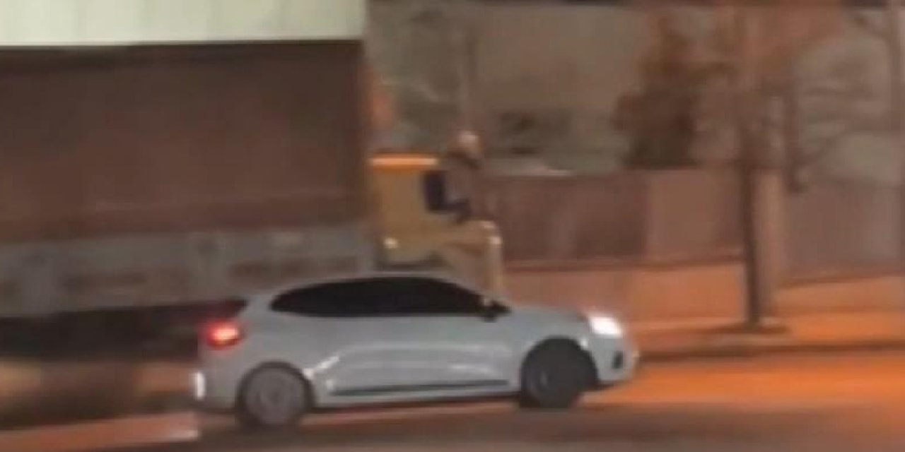 Bağcılar'da Drift Yapan Sürücü Kamerada