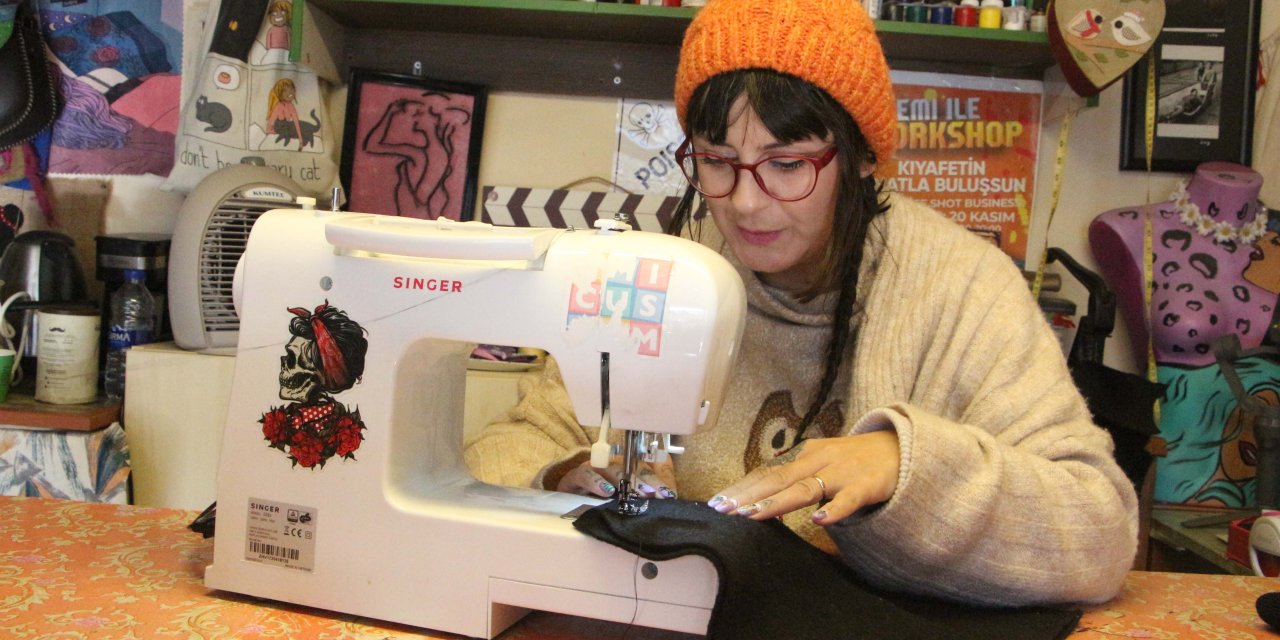 Çöpe Atılacak Eski Eşyaları Geri Dönüşümle Buluşturup, Yeni Tasarımlar Elde Ediyor