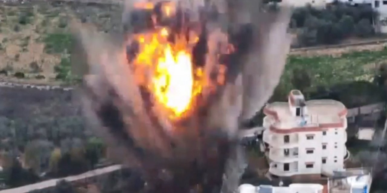 İsrail, Lübnan’daki Hizbullah Binasını Hedef Aldı