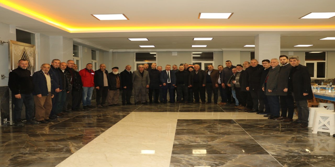 AK Parti Rize Milletvekili Adayı Katmer, Derepazarı'nda Vatandaşlarla Buluştu