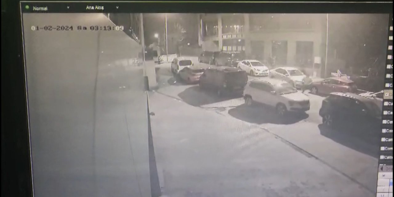 Eyüpsultan'da Polise Ateş Açan Şüphelilerin Kaçışı Kamerada