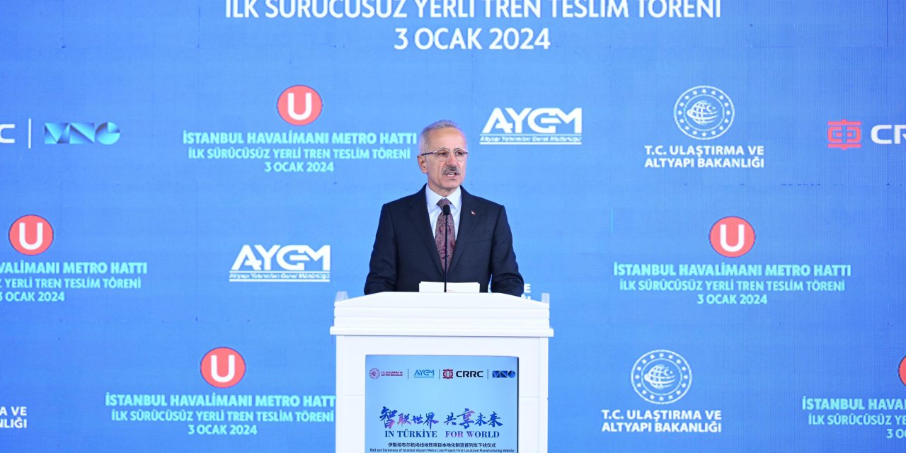 Bakan Uraloğlu: 'Yeni Sakarya' Milli Elektrikli Tren Setinde Seri Üretime Geçtik