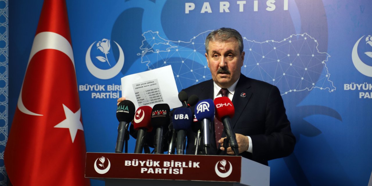 Destici: Ne Ay Yıldızlı Bayrağımızdan Ne De Tevhit Bayrağımızdan Vazgeçeriz