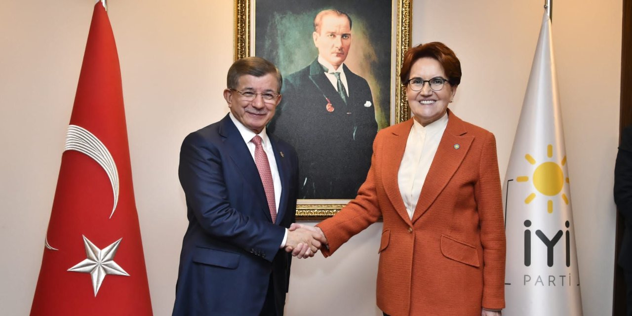 Davutoğlu, Akşener İle Görüştü