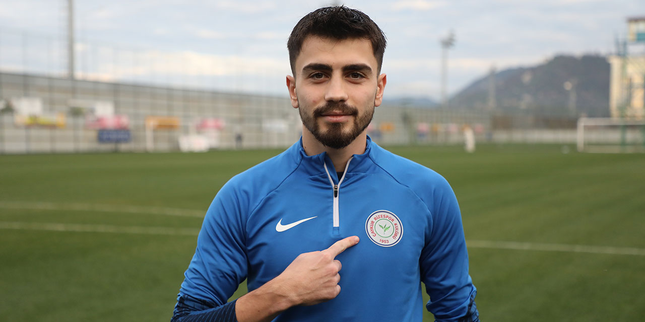 Çaykur Rizesporlu Muhammet Taha Şahin, Hatayspor maçından umutlu