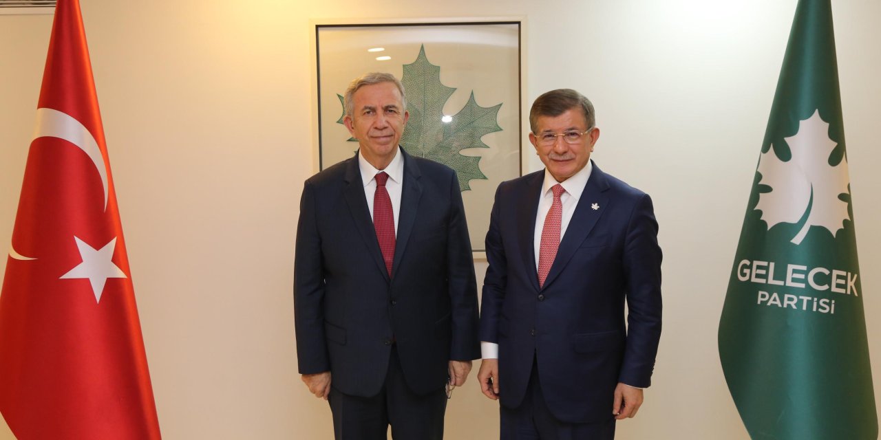 Mansur Yavaş, Davutoğlu'nu Ziyaret Etti