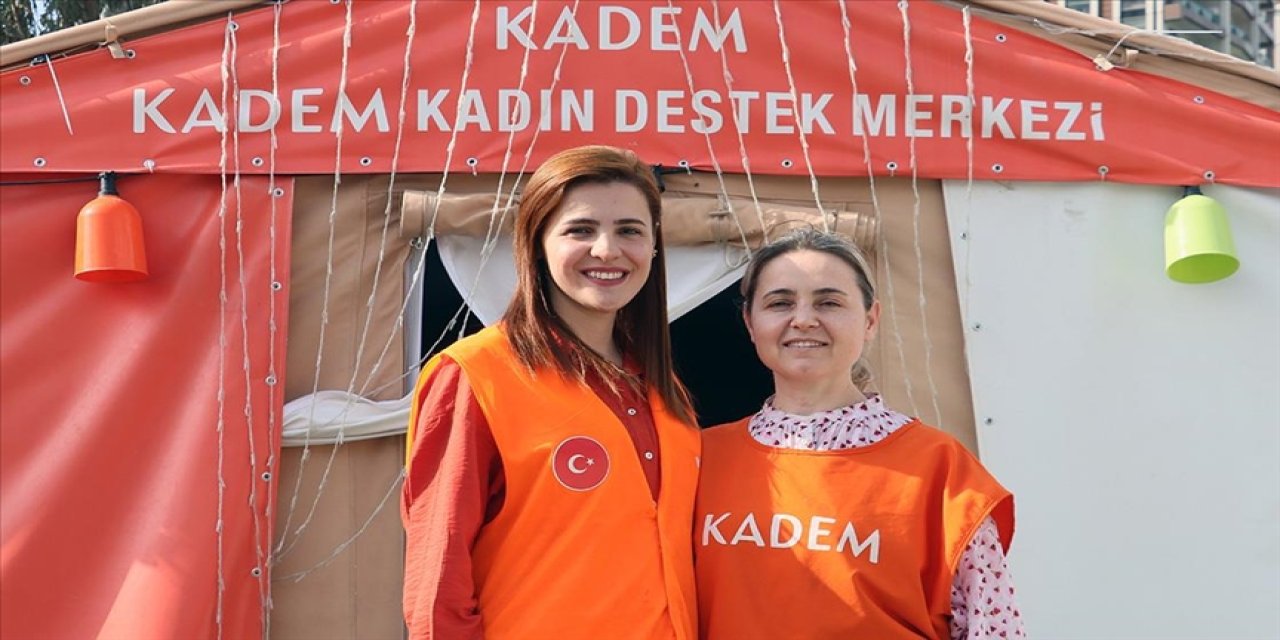 Çadır kentin depremzede sosyolog ve psikologları kadınların hizmetinde