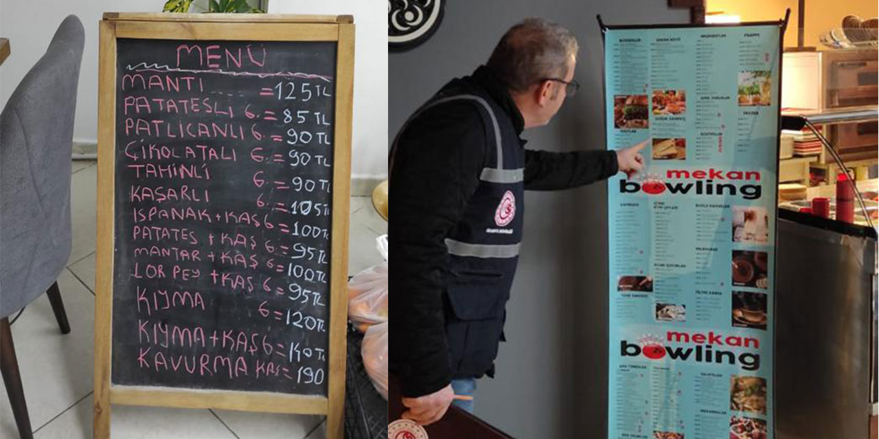 Rize’de Fiyat Listesi Denetimi Yapıldı