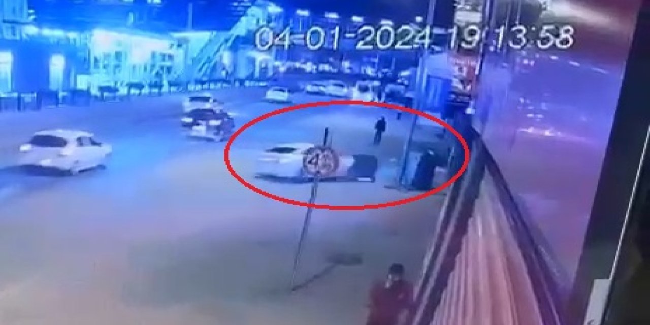 Otomobil İş Yerine Çarptı: 3 Yaralı