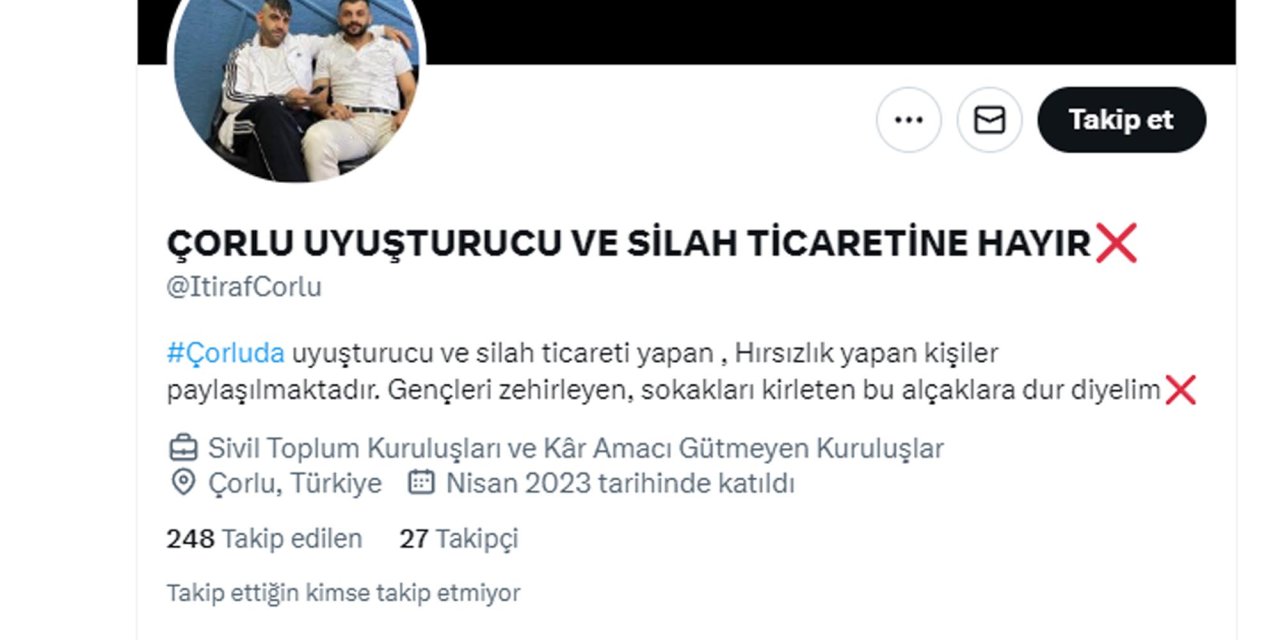 ‘Uyuşturucuyla Mücadele' Sayfası Kurdu, Uyuşturucu Ticaretinden Gözaltına Alındı