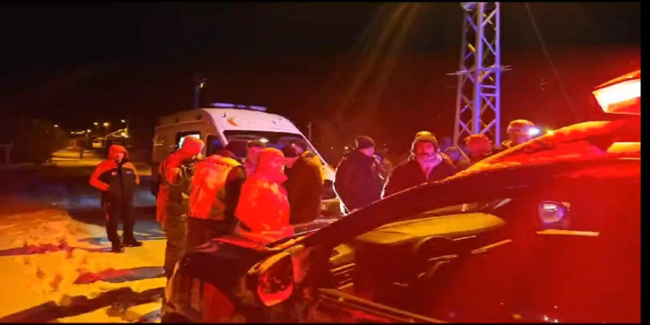 Ardahan'da Minibüs Şarampole Devrildi: 15 Yaralı