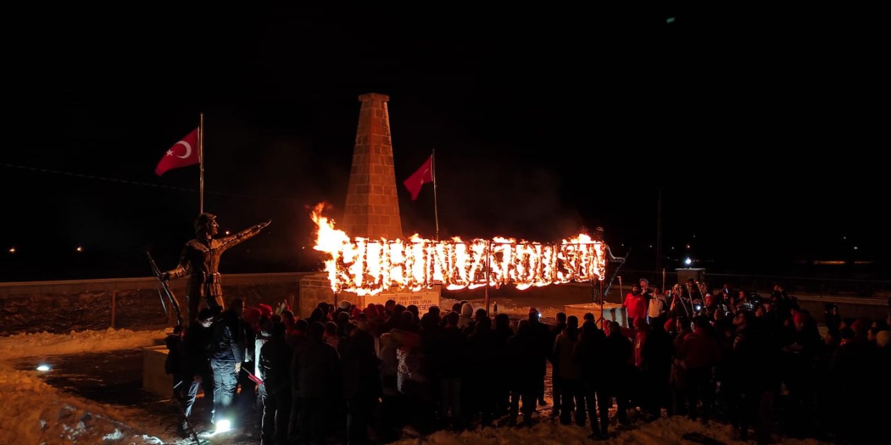 Sarıkamış Harekatı'nın 109'uncu Yılı Anma Etkinlikleri Başladı