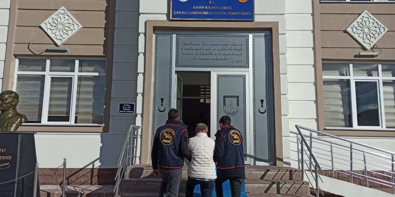 Samsun'da, 12,5 Yıl Hapisle Aranan Hükümlü Yakalandı