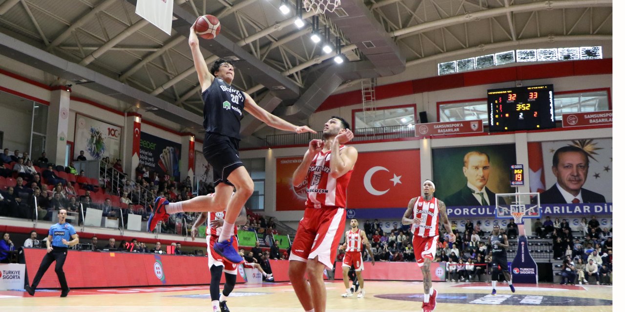 Samsunspor - Beşiktaş: 70-76