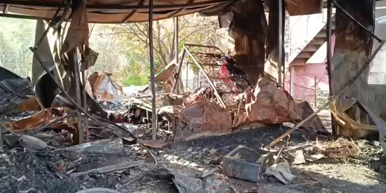 Hatay'da Prefabrik Ev Yandı; 2 Çocuk Yaşamını Yitirdi