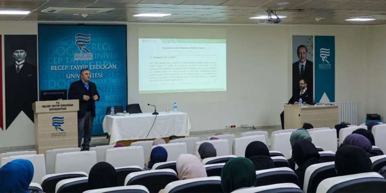 RTEÜ'de Mukayeseli Hukuk Şöleni Sempozyumu Düzenlendi