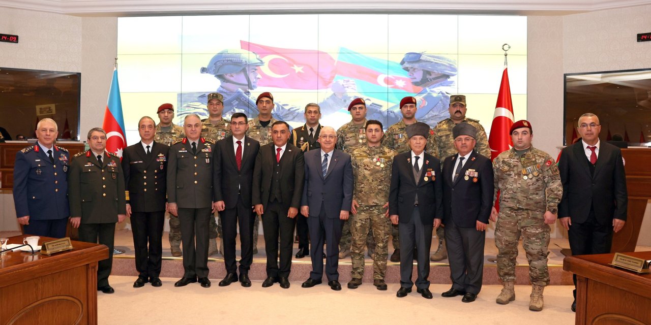 Bakan Güler, Azerbaycanlı Gazileri Ağırladı