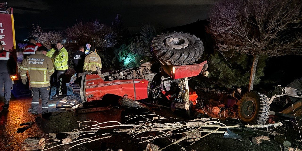 Kırıkkale'de Kamyon İle Traktör Çarpıştı: 1 Ölü, 1 Yaralı