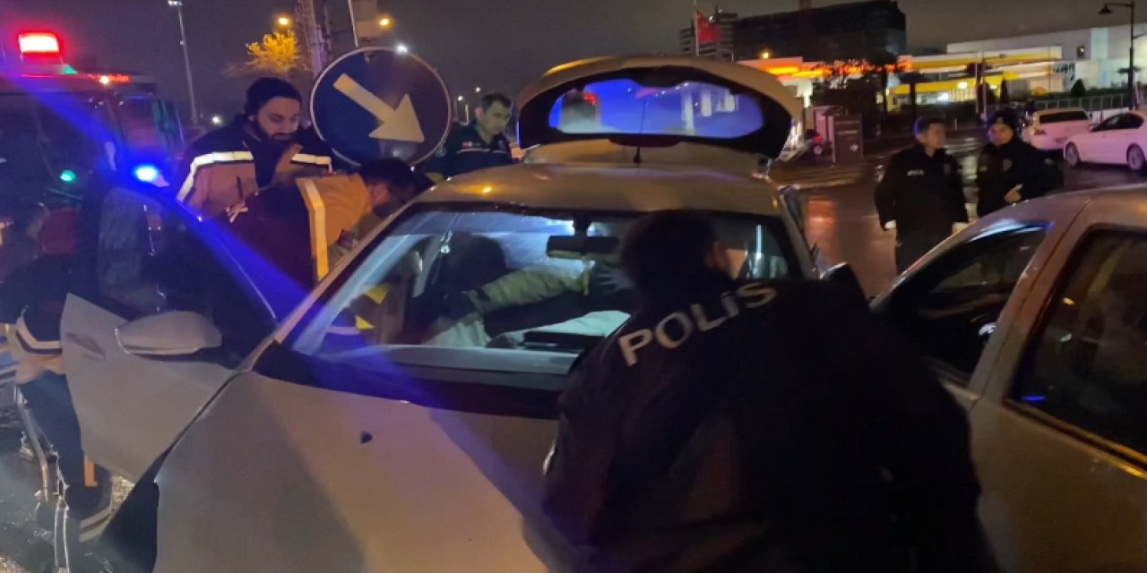 Ataşehir’de Kural İhlali Yapan Sürücü Kazaya Neden Oldu: 1 Yaralı