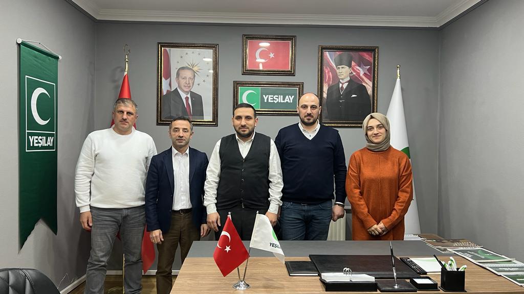 Yeşilay Rize Şube Başkanlığına Selçuk Beşikçi seçildi