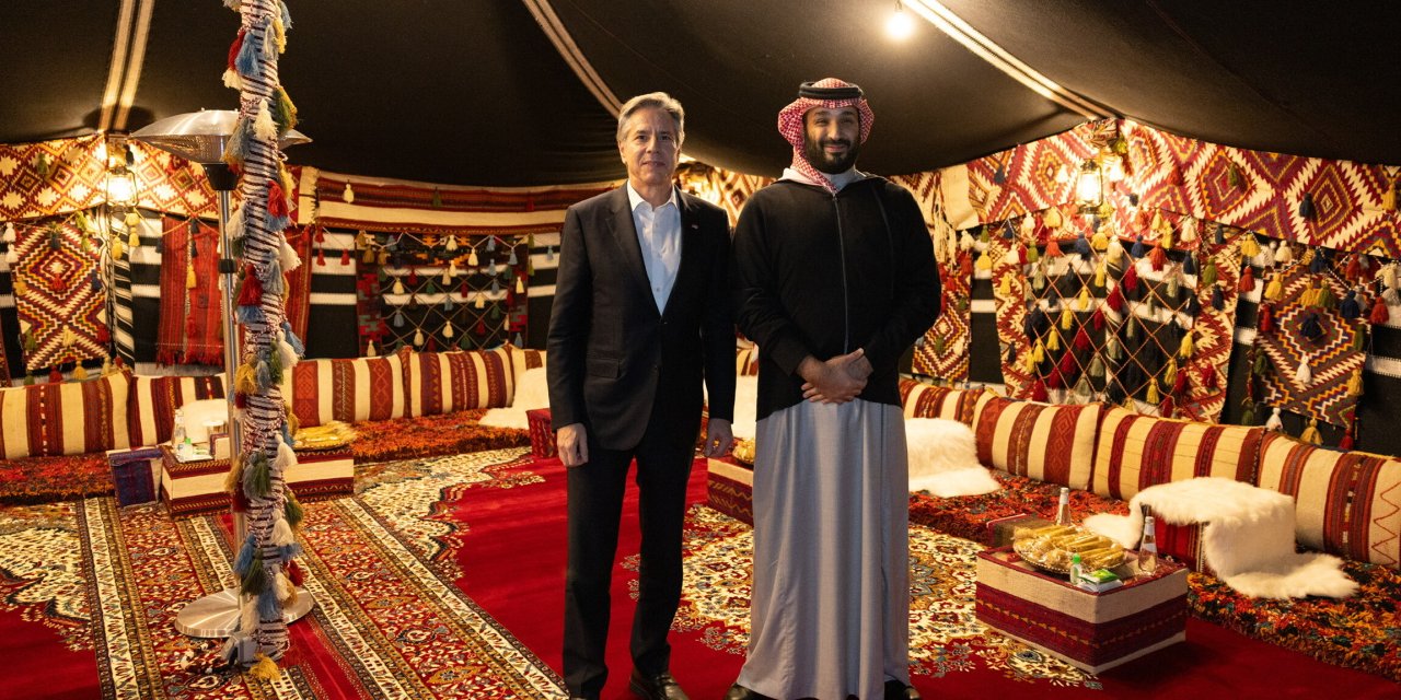 Blinken, Suudi Arabistan Veliaht Prensi Selman İle Görüştü