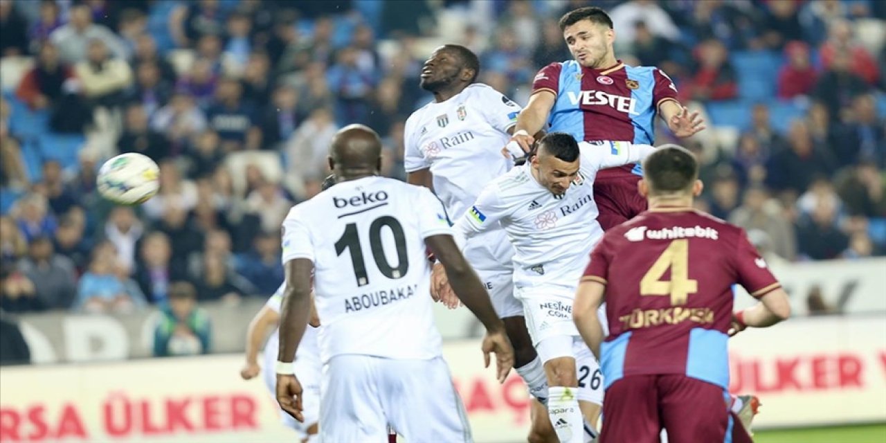 Trabzonspor ile Beşiktaş golsüz berabere kaldı