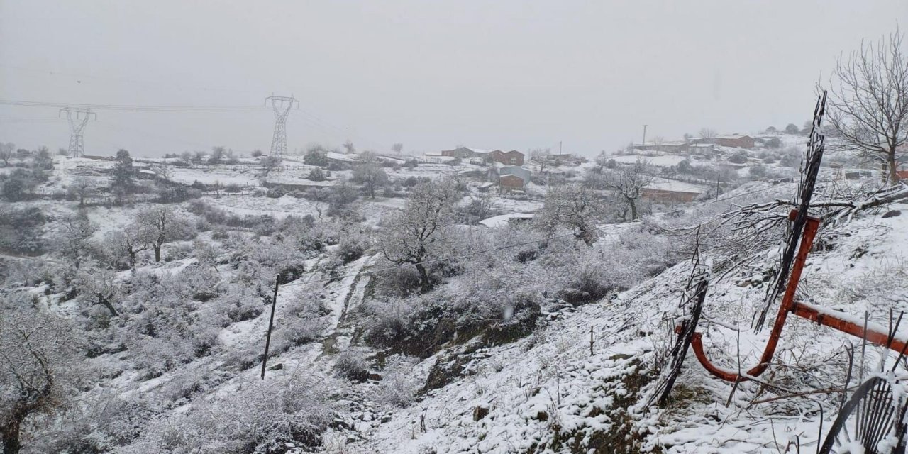 Çanakkale'de Kar Yağışı