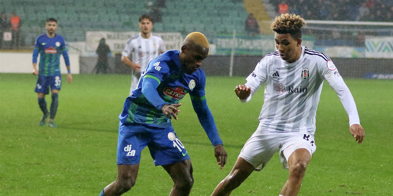 Çaykur Rizespor - Beşiktaş maçında protokolde olay var!
