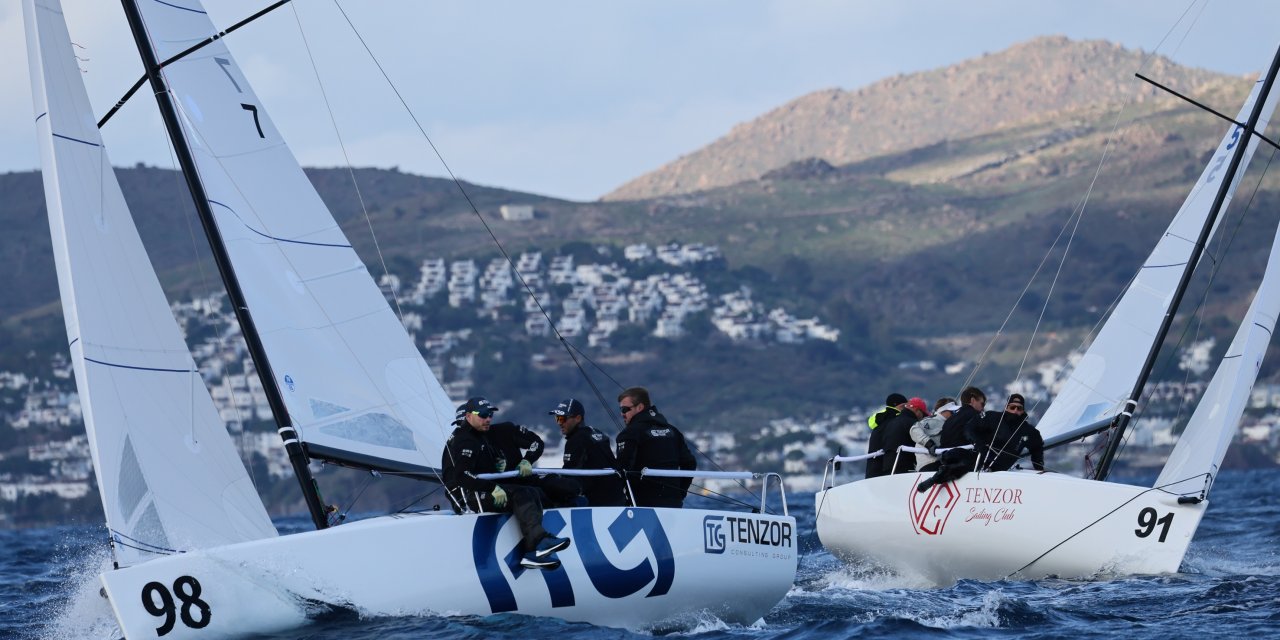 Tenzor International Cup Yelken Yarışları’nda İkinci Etap Heyecanı