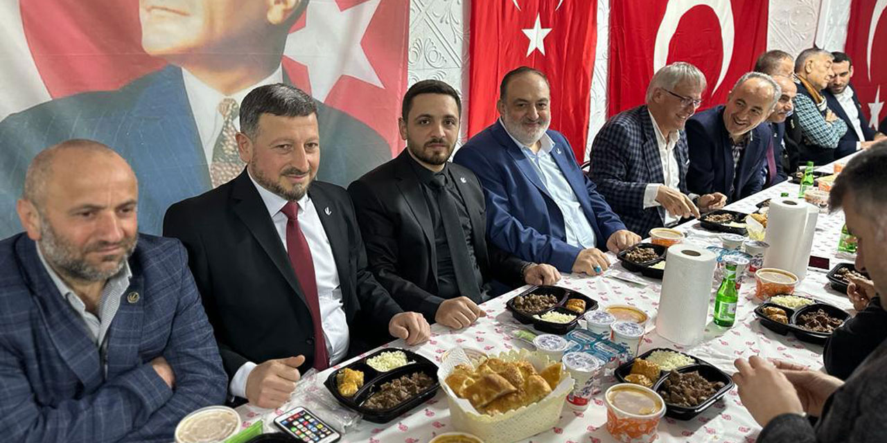 Yeniden Refah Elmalı Köyü İftarında