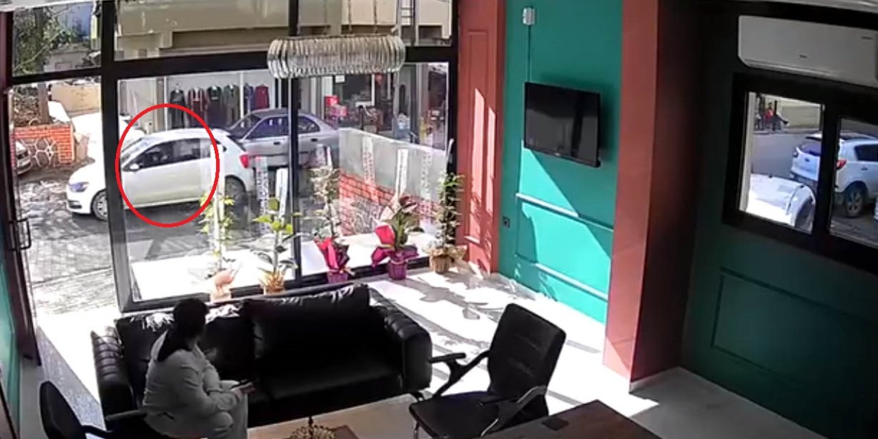 İş Yerine Silahlı Saldırıda 14 Yaşındaki Çocuk Koltuğun Arkasına Saklanıp, Kurtuldu