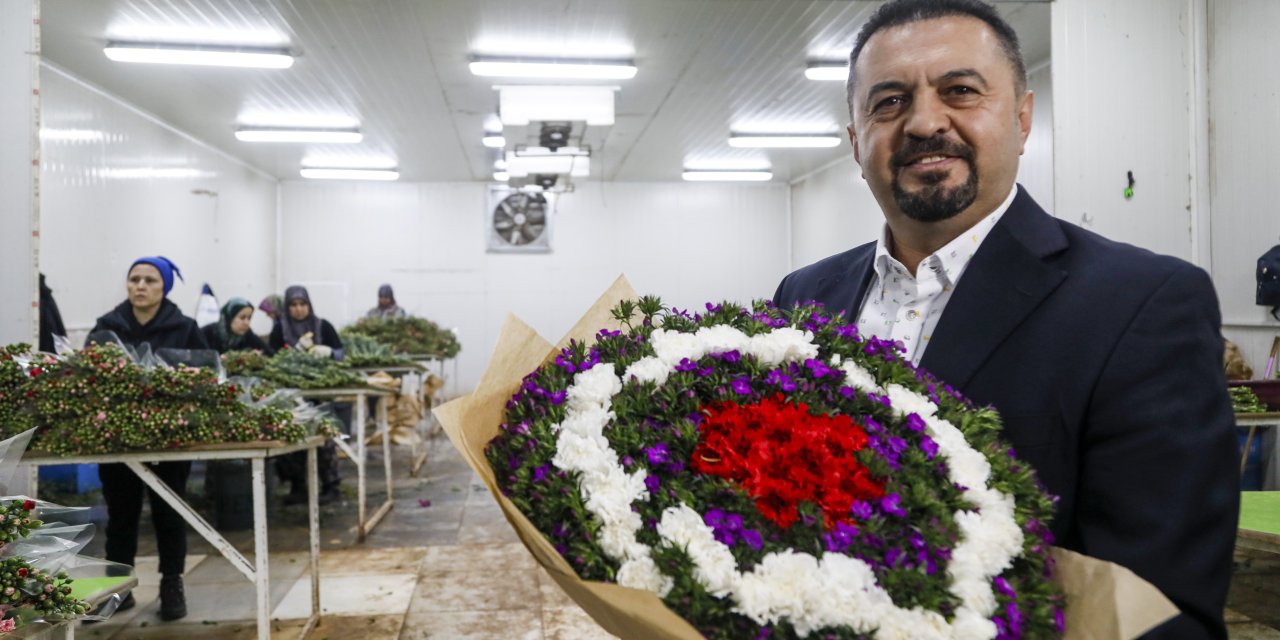 Çiçek İhracatında 2024 Hedefi 160 Milyon Dolar