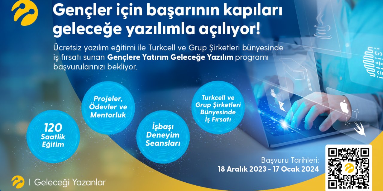 Turkcell Geleceğin Yazılımcıları İçin İstihdam Seferberliği Başlattı
